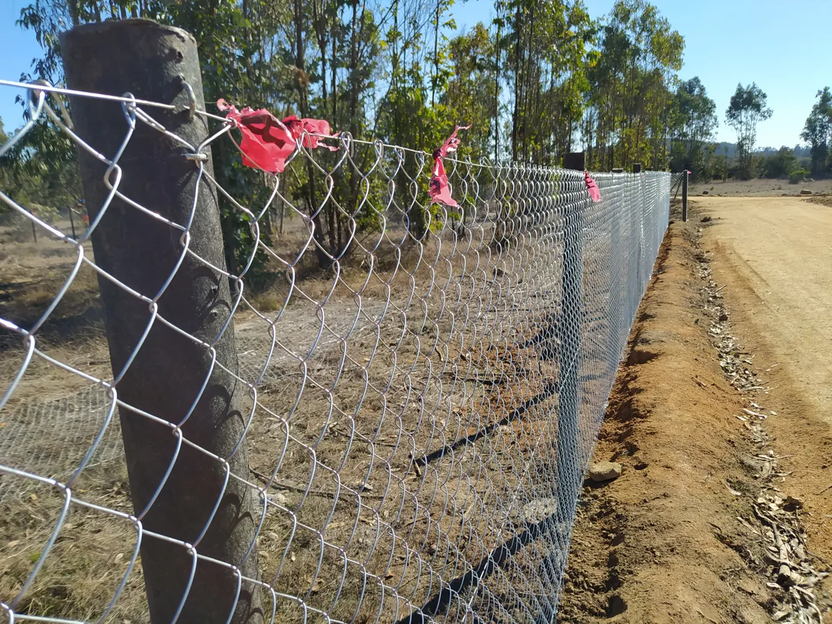 Cierre Perimetral en Alto Tunquén, Algarrobo — Malla cuadrada — foto 6