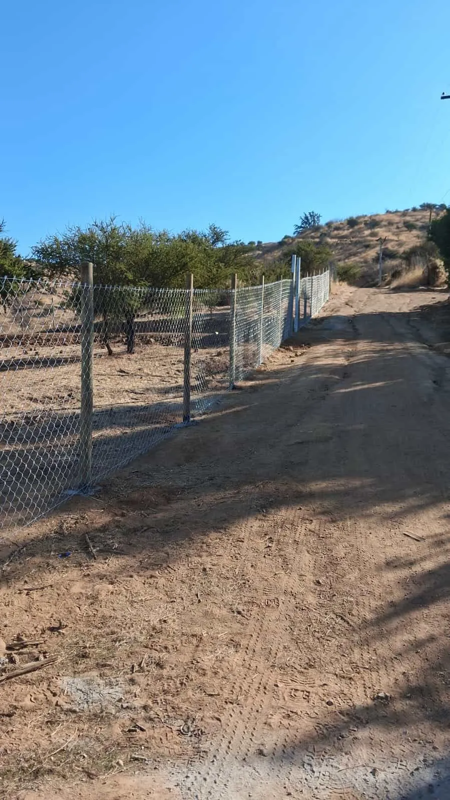 Cierre Perimetral en Maitencillo — Malla cuadrada — foto 2