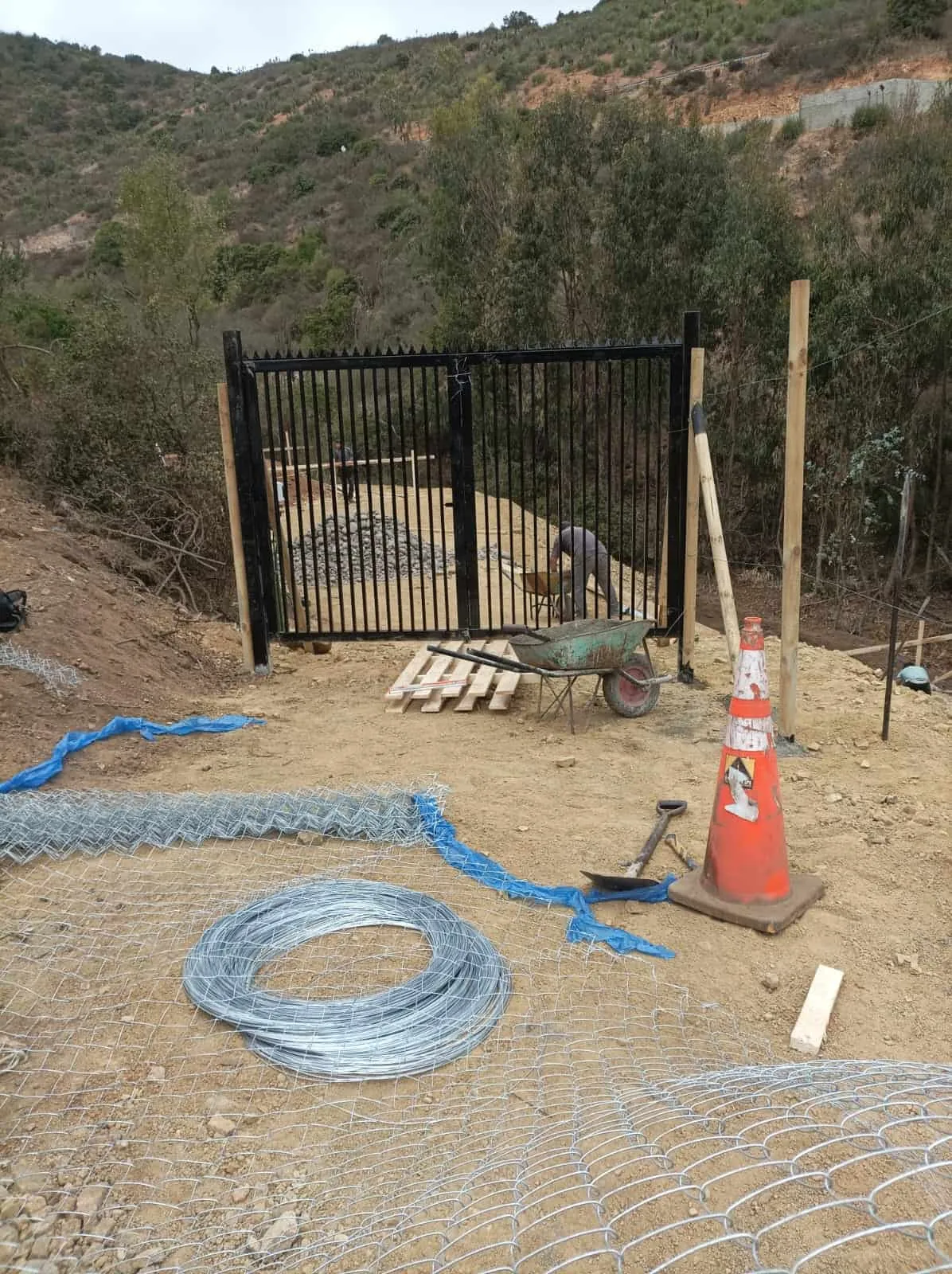 Cierre Perimetral en Maitencillo — Malla cuadrada — foto 5